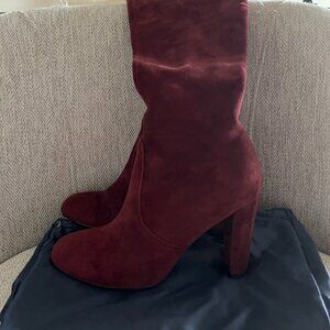Kaitlyn Pan Size 6, Slim Fit Over The Knee High Heel Boots Brand, New With Dust